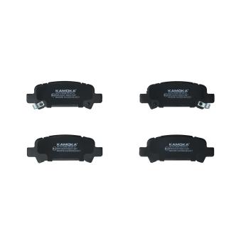 Jeu de 4 plaquettes de frein arrière KAMOKA OEM 26696AF000