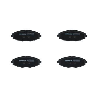 Jeu de 4 plaquettes de frein avant KAMOKA OEM S4510017