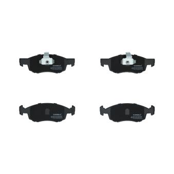 Jeu de 4 plaquettes de frein avant KAMOKA OEM 77362205