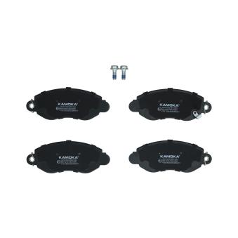 Jeu de 4 plaquettes de frein avant KAMOKA OEM 1135167 Jeu de 4 plaquettes de frein avant KAMOKA OEM 1135167