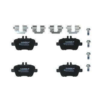 Jeu de 4 plaquettes de frein arrière KAMOKA OEM 0074209620