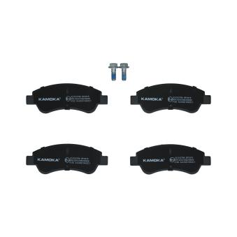 Jeu de 4 plaquettes de frein avant KAMOKA OEM 1617292380