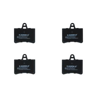 Jeu de 4 plaquettes de frein arrière KAMOKA OEM E172591