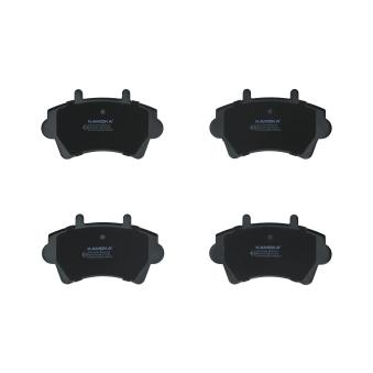 Jeu de 4 plaquettes de frein avant KAMOKA OEM 9110993