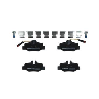 Jeu de 4 plaquettes de frein arrière KAMOKA OEM A0004216210