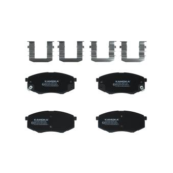 Jeu de 4 plaquettes de frein avant KAMOKA OEM 58101B2A10
