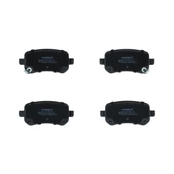 Jeu de 4 plaquettes de frein arrière KAMOKA OEM 68192439AB