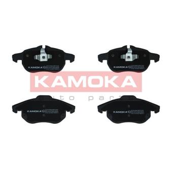 Jeu de 4 plaquettes de frein avant KAMOKA OEM 1605098