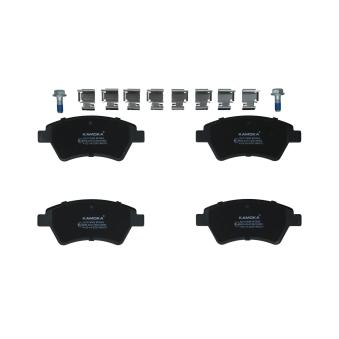 Jeu de 4 plaquettes de frein avant KAMOKA OEM 7701207672