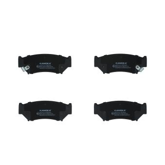 Jeu de 4 plaquettes de frein avant KAMOKA OEM 5520056870 Jeu de 4 plaquettes de frein avant KAMOKA OEM 5520056870