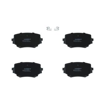 Jeu de 4 plaquettes de frein avant KAMOKA OEM 5520065D11
