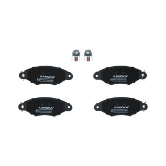Jeu de 4 plaquettes de frein avant KAMOKA OEM 425205