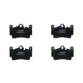 Jeu de 4 plaquettes de frein arrière KAMOKA OEM 7L5698451