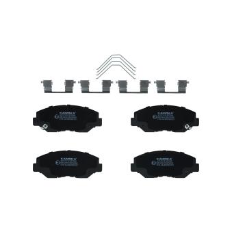 Jeu de 4 plaquettes de frein avant KAMOKA OEM 45022TEAT00