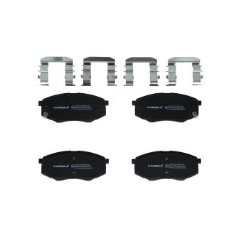 Jeu de 4 plaquettes de frein avant KAMOKA OEM 58101B2A10