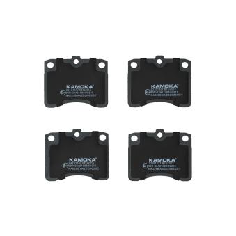 Jeu de 4 plaquettes de frein avant KAMOKA OEM 0449187510