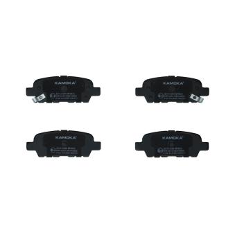 Jeu de 4 plaquettes de frein arrière KAMOKA OEM D4M604ND0A