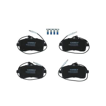 Jeu de 4 plaquettes de frein avant KAMOKA OEM E172236