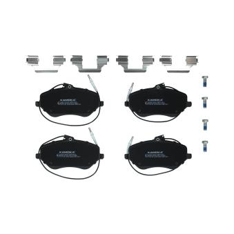 Jeu de 4 plaquettes de frein avant KAMOKA OEM 1611334980