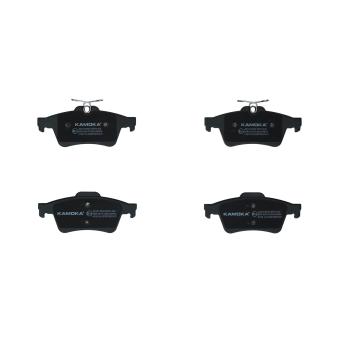 Jeu de 4 plaquettes de frein arrière KAMOKA OEM 93192623