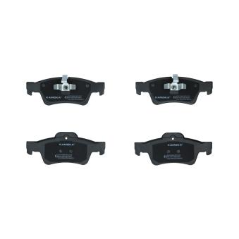 Jeu de 4 plaquettes de frein arrière KAMOKA OEM A1644201520