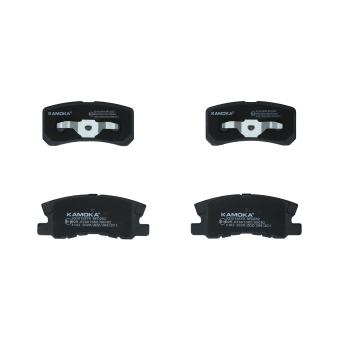 Jeu de 4 plaquettes de frein arrière KAMOKA OEM 425448