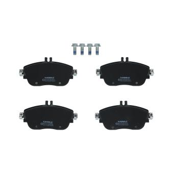 Jeu de 4 plaquettes de frein avant KAMOKA OEM 0084200620