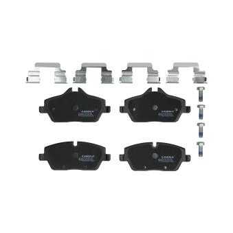 Jeu de 4 plaquettes de frein avant KAMOKA OEM 34116860016