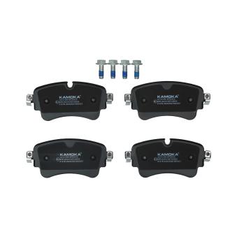 Jeu de 4 plaquettes de frein arrière KAMOKA OEM 8W0698451R