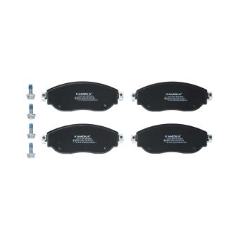 Jeu de 4 plaquettes de frein avant KAMOKA OEM 410601073R