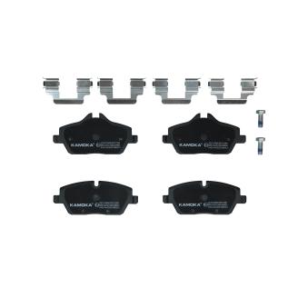 Jeu de 4 plaquettes de frein avant KAMOKA OEM 34116860016
