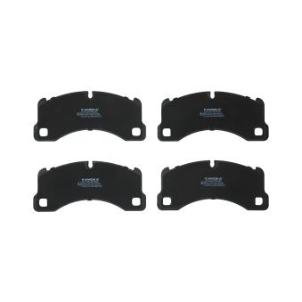 Jeu de 4 plaquettes de frein avant KAMOKA OEM 7P5698151D