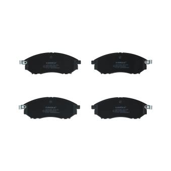 Jeu de 4 plaquettes de frein avant KAMOKA OEM D10605X00A Jeu de 4 plaquettes de frein avant KAMOKA OEM D10605X00A
