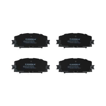 Jeu de 4 plaquettes de frein avant KAMOKA OEM 044650W141