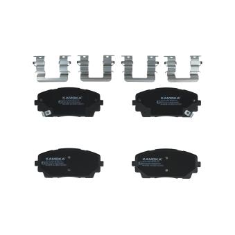 Jeu de 4 plaquettes de frein avant KAMOKA OEM 581011YA45