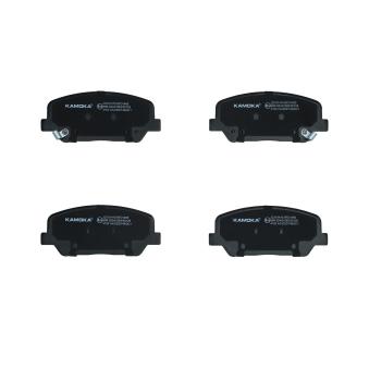 Jeu de 4 plaquettes de frein avant KAMOKA OEM 583024WA10