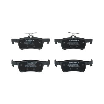 Jeu de 4 plaquettes de frein arrière KAMOKA OEM 1610814180