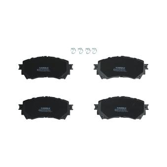 Jeu de 4 plaquettes de frein avant KAMOKA OEM g4ya3328z