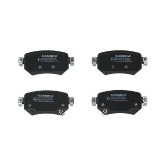 Jeu de 4 plaquettes de frein arrière KAMOKA OEM gmy02643za Jeu de 4 plaquettes de frein arrière KAMOKA OEM gmy02643za