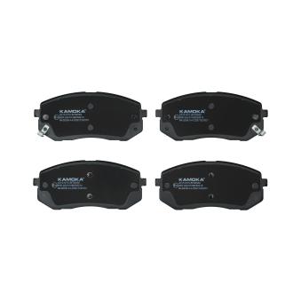 Jeu de 4 plaquettes de frein avant KAMOKA OEM 58101B2A60