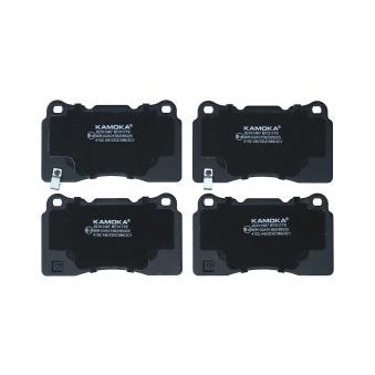 Jeu de 4 plaquettes de frein avant KAMOKA OEM 13411116