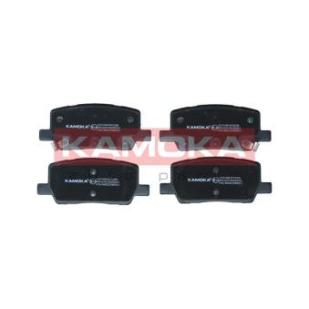 Jeu de 4 plaquettes de frein arrière KAMOKA JQ101496