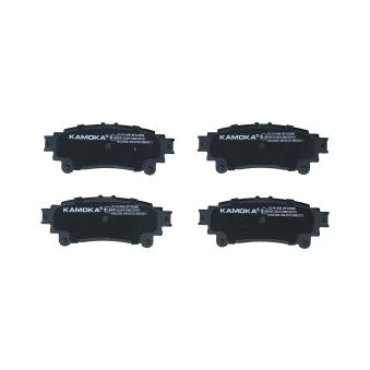 Jeu de 4 plaquettes de frein arrière KAMOKA OEM 044660K010