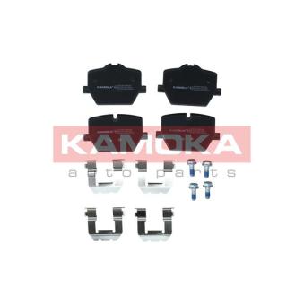 Jeu de 4 plaquettes de frein arrière KAMOKA OEM 04466WAA03