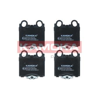 Jeu de 4 plaquettes de frein arrière KAMOKA OEM 0446630120