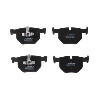 Jeu de 4 plaquettes de frein arrière KAMOKA OEM 34216775678