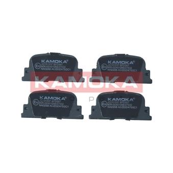 Jeu de 4 plaquettes de frein arrière KAMOKA OEM 0446632040
