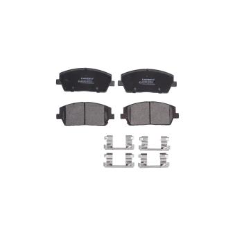 Jeu de 4 plaquettes de frein avant KAMOKA OEM 58101C5A75