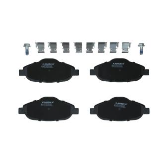 Jeu de 4 plaquettes de frein avant KAMOKA OEM 425393