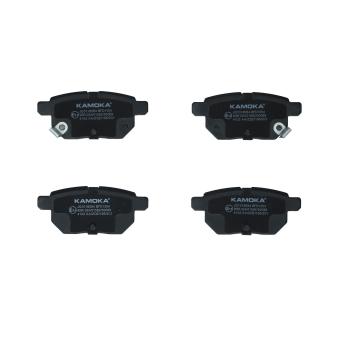 Jeu de 4 plaquettes de frein arrière KAMOKA OEM 446647030 Jeu de 4 plaquettes de frein arrière KAMOKA OEM 446647030